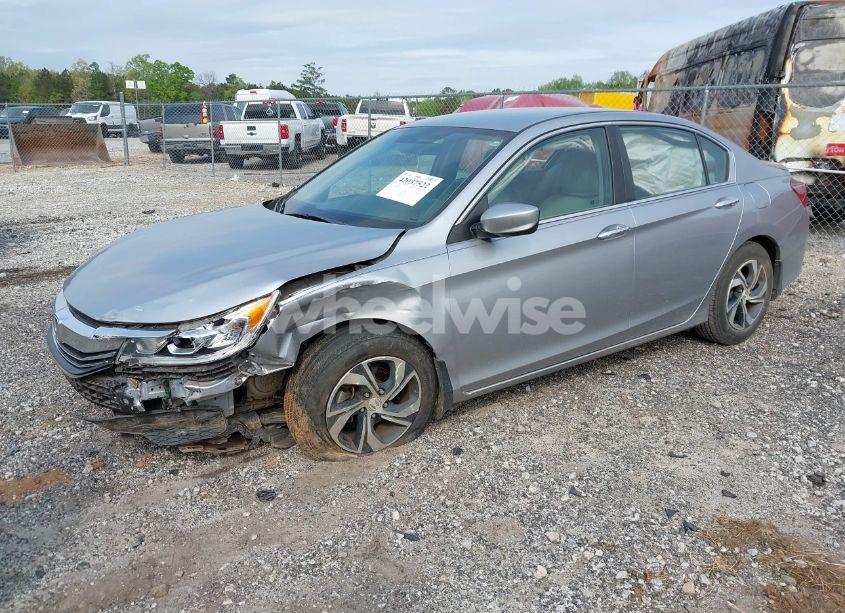 Photo 2 of 2017 Honda Accord LX (VIN 1HGCR2F38HA263831)