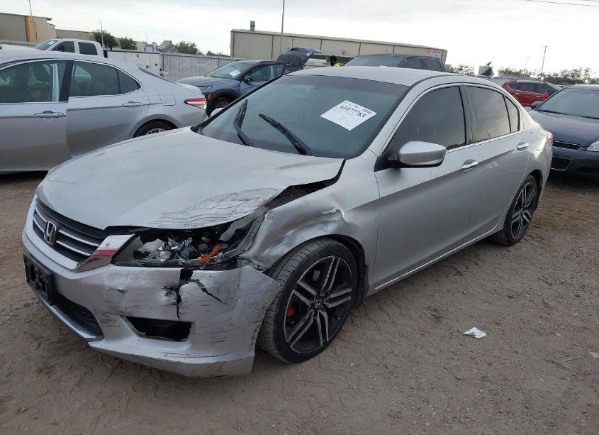 Photo 2 of 2014 Honda Accord LX (VIN 1HGCR2F39EA001957)