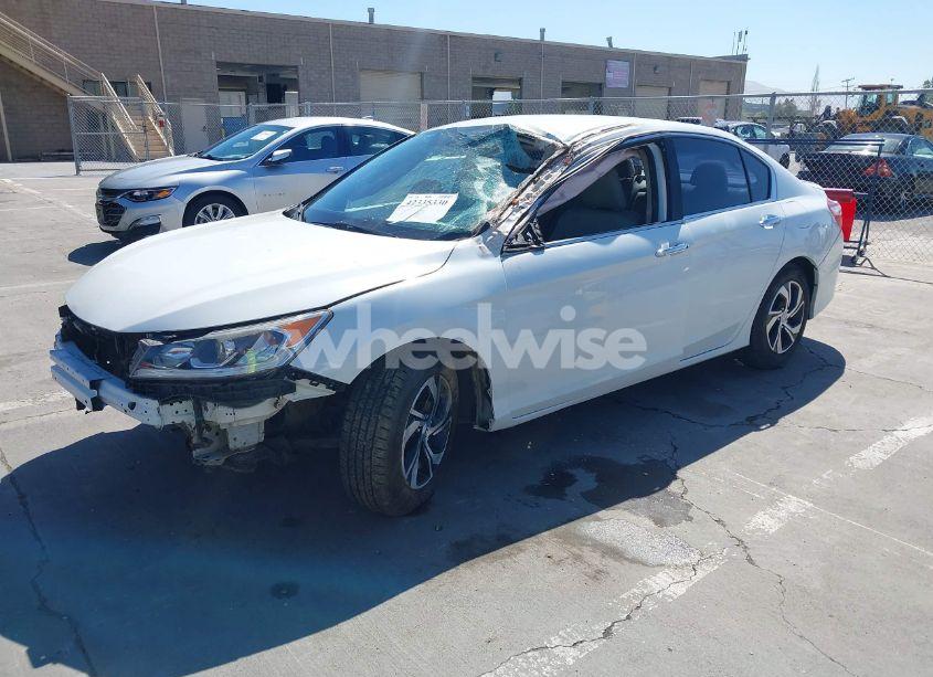 Photo 2 of 2016 Honda Accord LX (VIN 1HGCR2F39GA027610)