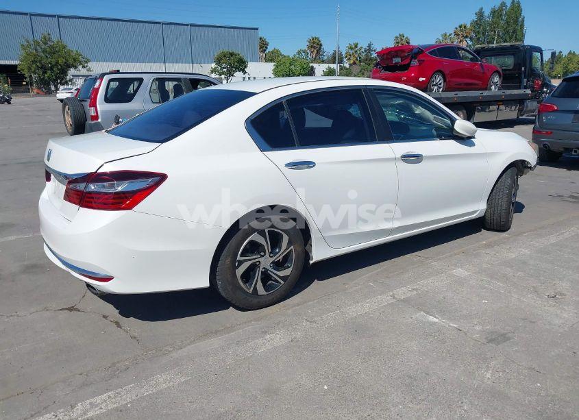 Photo 4 of 2016 Honda Accord LX (VIN 1HGCR2F39GA027610)