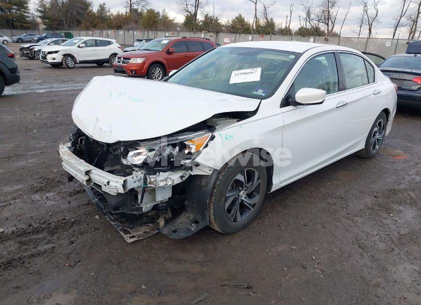 Photo 2 of 2016 Honda Accord LX (VIN 1HGCR2F39GA106923)