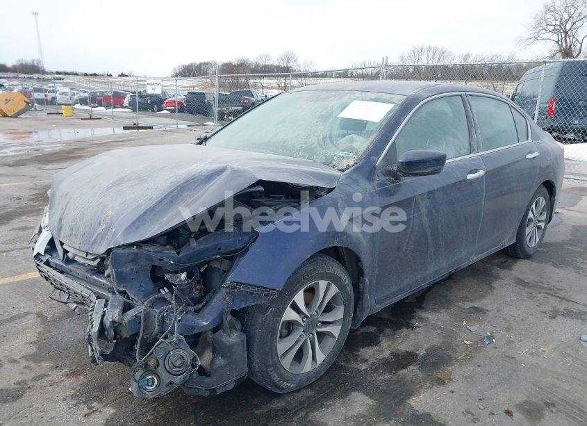 Photo 2 of 2013 Honda Accord LX (VIN 1HGCR2F3XDA191380)