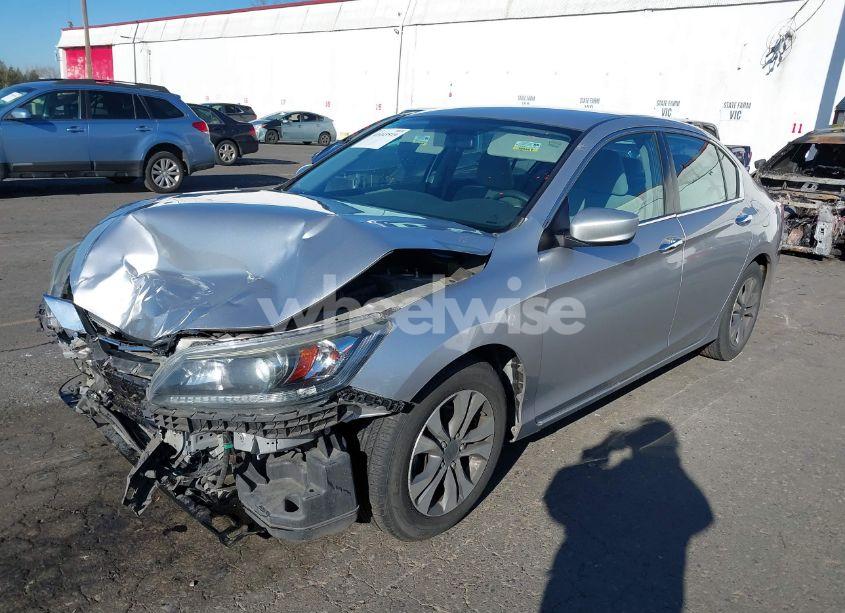 Photo 2 of 2013 Honda Accord LX (VIN 1HGCR2F3XDA283847)