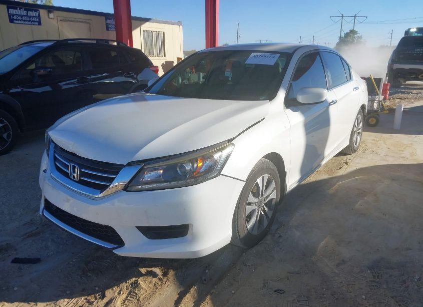 Photo 2 of 2014 Honda Accord LX (VIN 1HGCR2F3XEA021800)