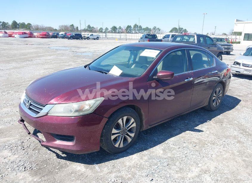 Photo 2 of 2014 Honda Accord LX (VIN 1HGCR2F3XEA029251)