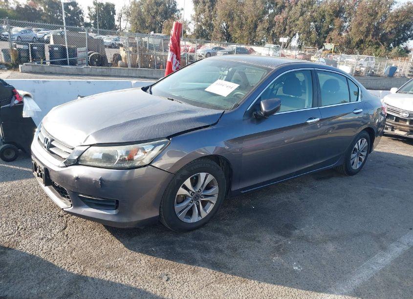 Photo 2 of 2014 Honda Accord LX (VIN 1HGCR2F3XEA061651)