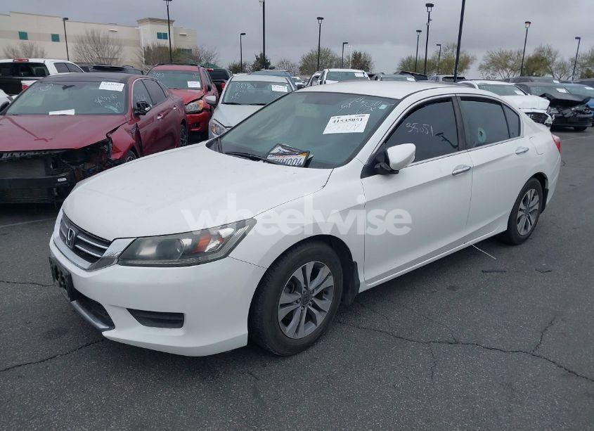 Photo 2 of 2014 Honda Accord LX (VIN 1HGCR2F3XEA179828)