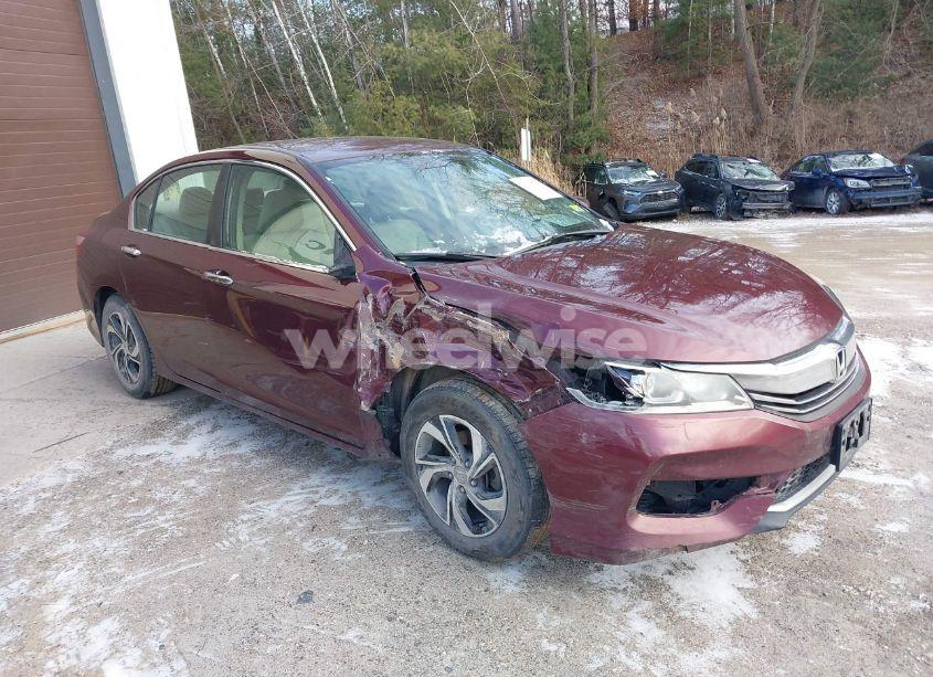 2016 Honda Accord LX (VIN 1HGCR2F3XGA123861) main photo