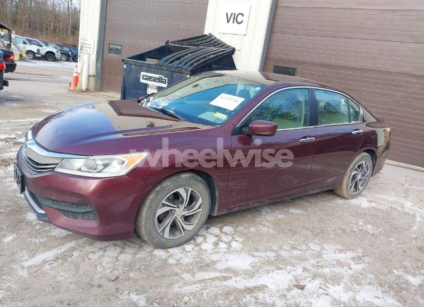 Photo 2 of 2016 Honda Accord LX (VIN 1HGCR2F3XGA123861)
