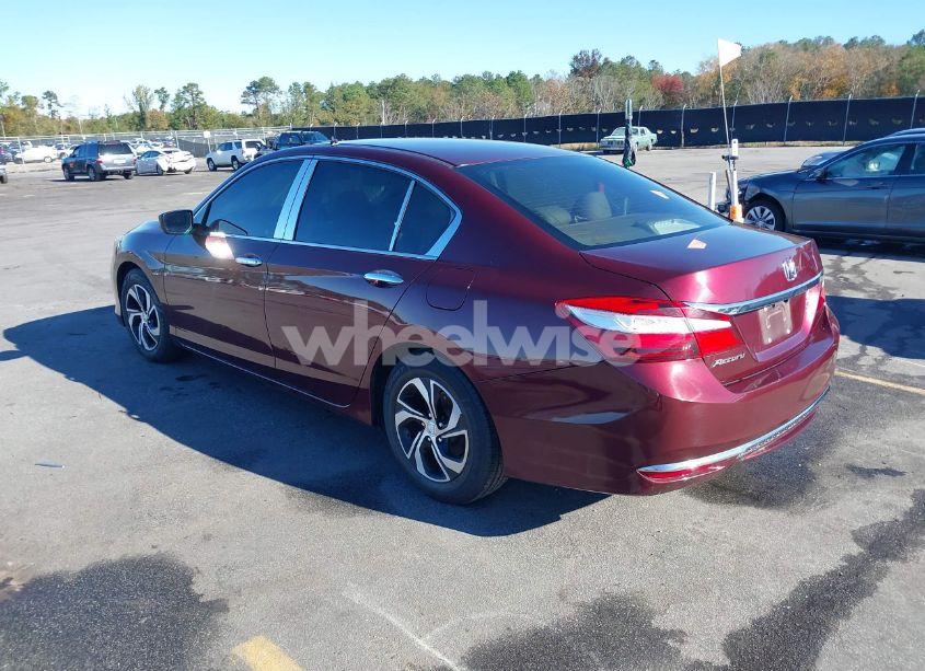 Photo 3 of 2017 Honda Accord LX (VIN 1HGCR2F3XHA169479)