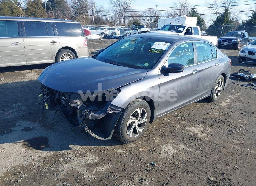 Photo 2 of 2016 Honda Accord LX (VIN 1HGCR2F42GA006820)