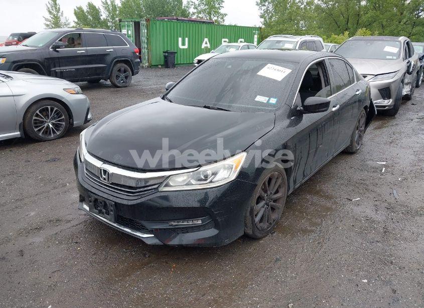 Photo 2 of 2016 Honda Accord LX (VIN 1HGCR2F4XGA075125)