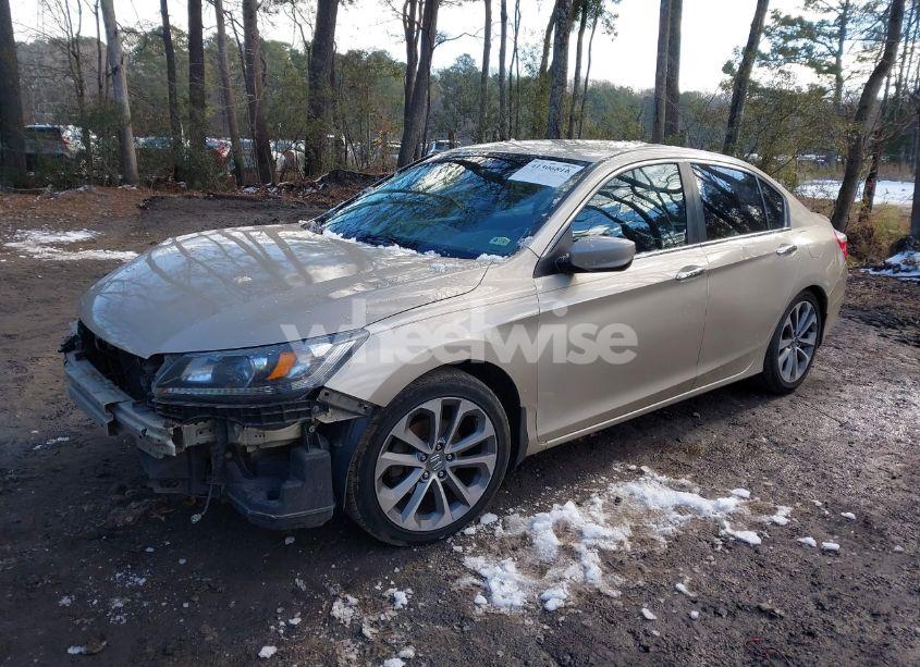 Photo 2 of 2013 Honda Accord SPORT (VIN 1HGCR2F50DA086123)