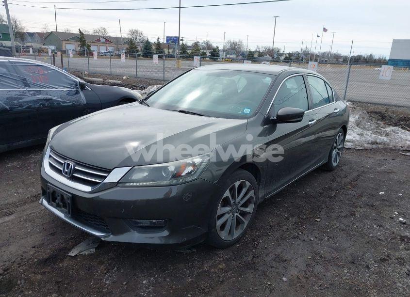 Photo 2 of 2014 Honda Accord SPORT (VIN 1HGCR2F50EA263383)