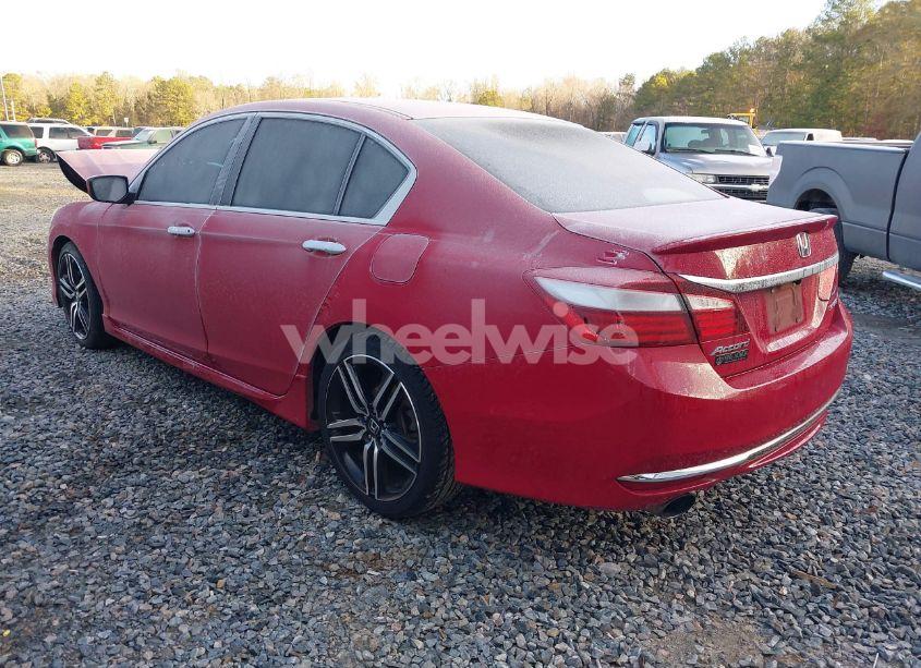 Photo 3 of 2016 Honda Accord SPORT (VIN 1HGCR2F50GA135387)