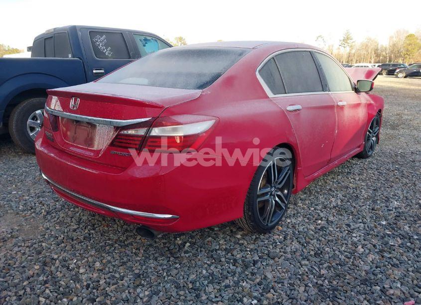 Photo 4 of 2016 Honda Accord SPORT (VIN 1HGCR2F50GA135387)