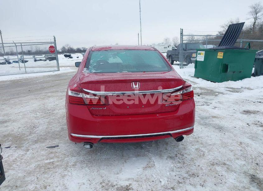 Photo 16 of 2016 Honda Accord SPORT (VIN 1HGCR2F50GA193239)