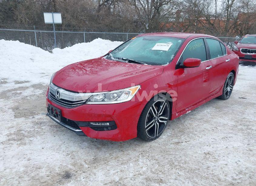 Photo 2 of 2016 Honda Accord SPORT (VIN 1HGCR2F50GA193239)