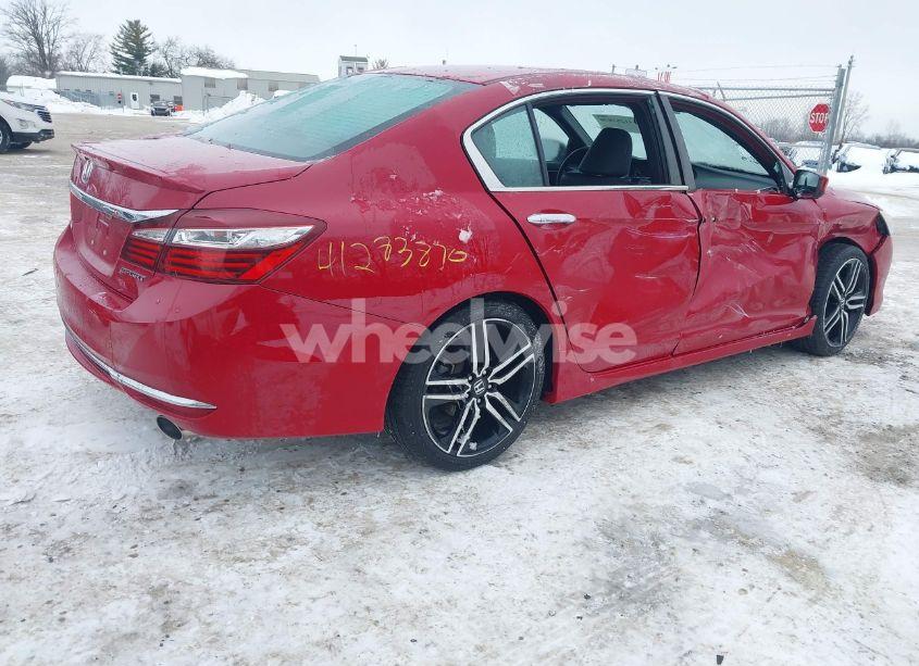 Photo 4 of 2016 Honda Accord SPORT (VIN 1HGCR2F50GA193239)
