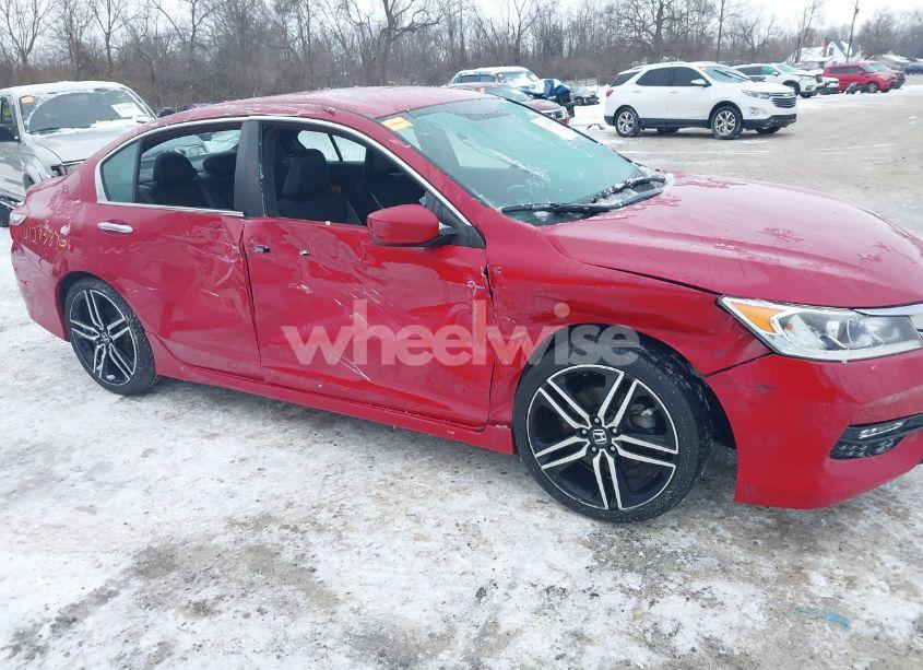 Photo 6 of 2016 Honda Accord SPORT (VIN 1HGCR2F50GA193239)