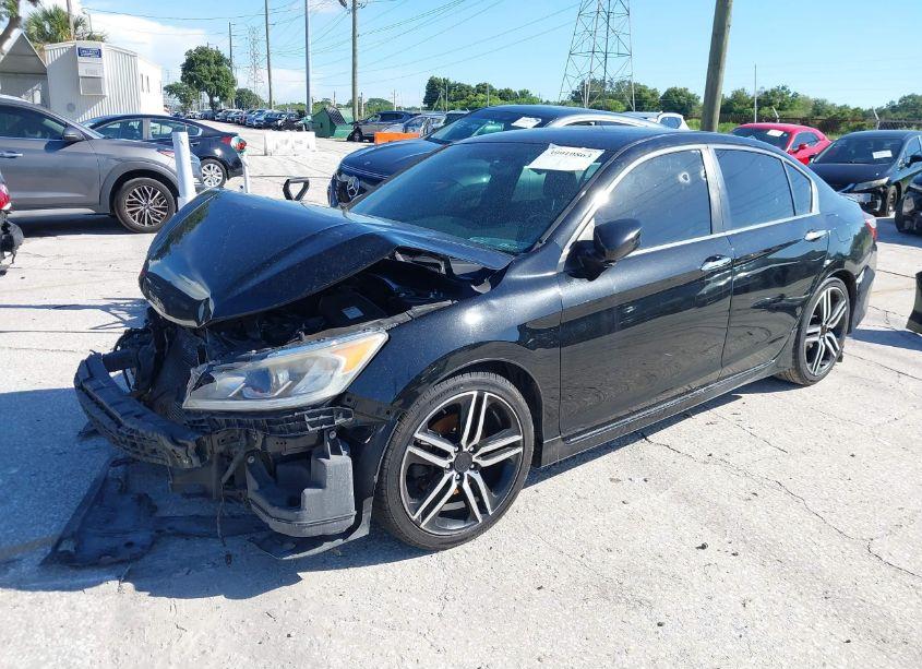 Photo 2 of 2016 Honda Accord SPORT (VIN 1HGCR2F50GA210251)