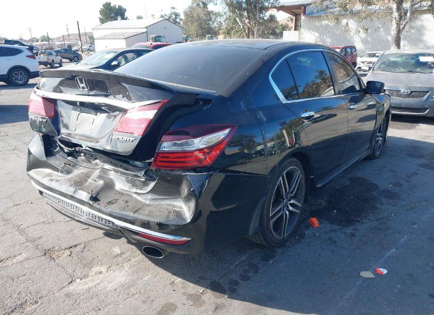 Photo 4 of 2016 Honda Accord SPORT (VIN 1HGCR2F50GA229172)