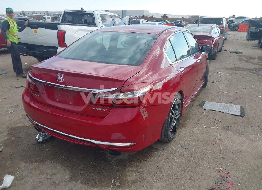 Photo 4 of 2016 Honda Accord SPORT (VIN 1HGCR2F50GA245937)