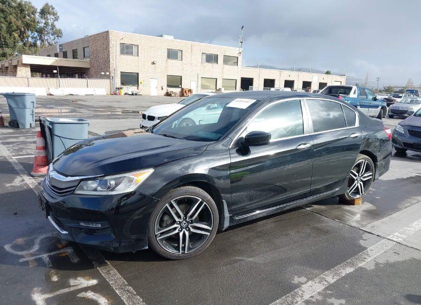 Photo 2 of 2017 Honda Accord SPORT (VIN 1HGCR2F50HA008155)