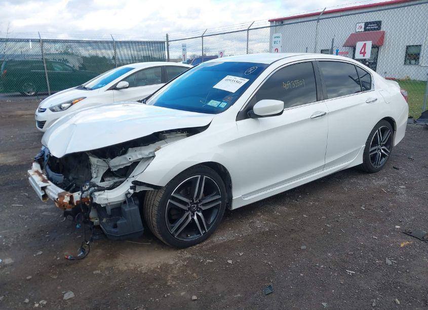 Photo 2 of 2017 Honda Accord SPORT (VIN 1HGCR2F50HA013565)