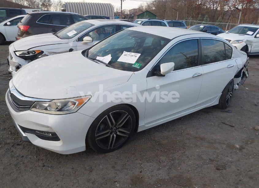 Photo 2 of 2017 Honda Accord SPORT (VIN 1HGCR2F50HA026848)