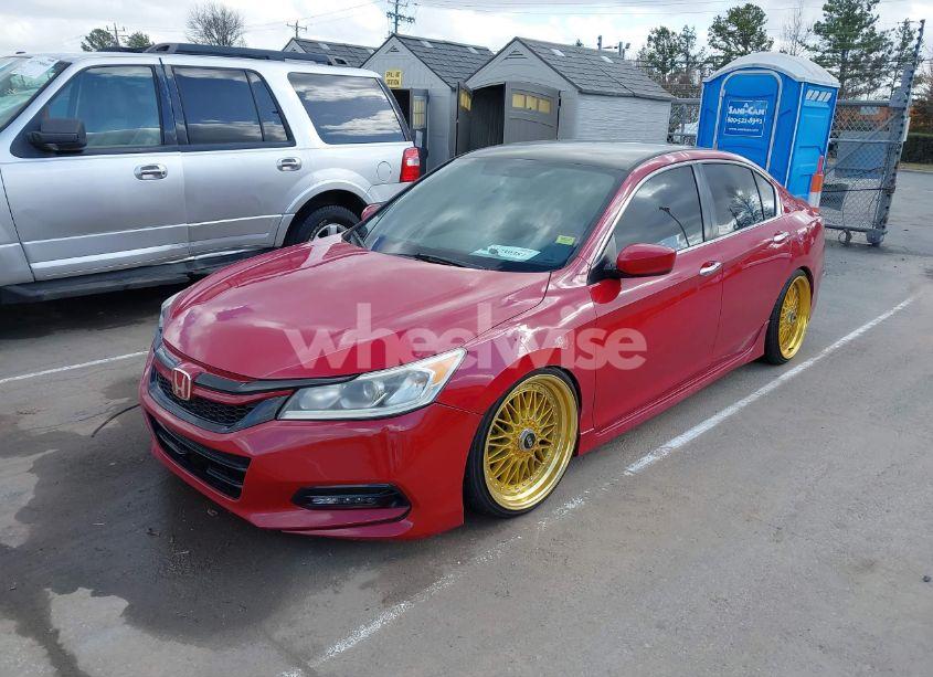 Photo 2 of 2017 Honda Accord SPORT (VIN 1HGCR2F50HA077153)