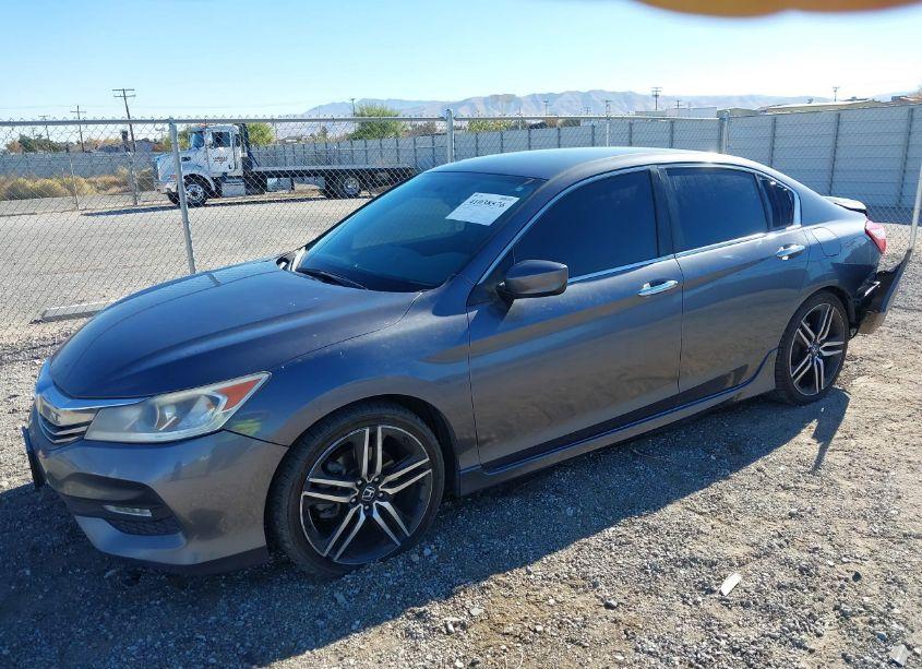 Photo 2 of 2017 Honda Accord SPORT (VIN 1HGCR2F50HA099671)