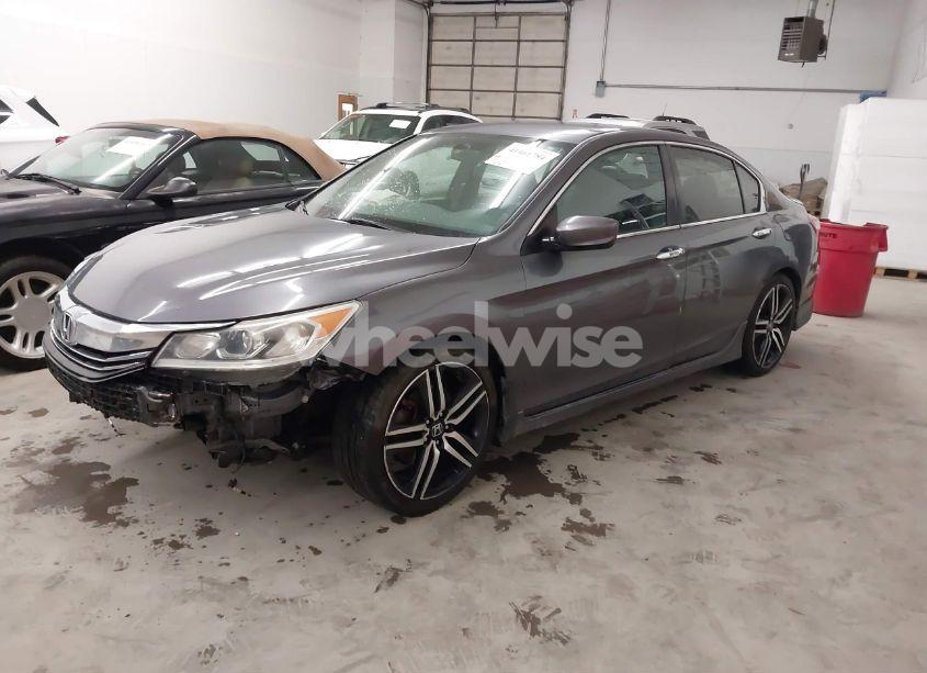 Photo 2 of 2017 Honda Accord SPORT (VIN 1HGCR2F50HA122656)