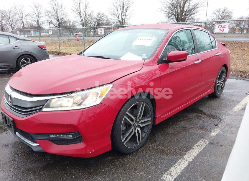 Photo 2 of 2017 Honda Accord SPORT (VIN 1HGCR2F50HA241971)