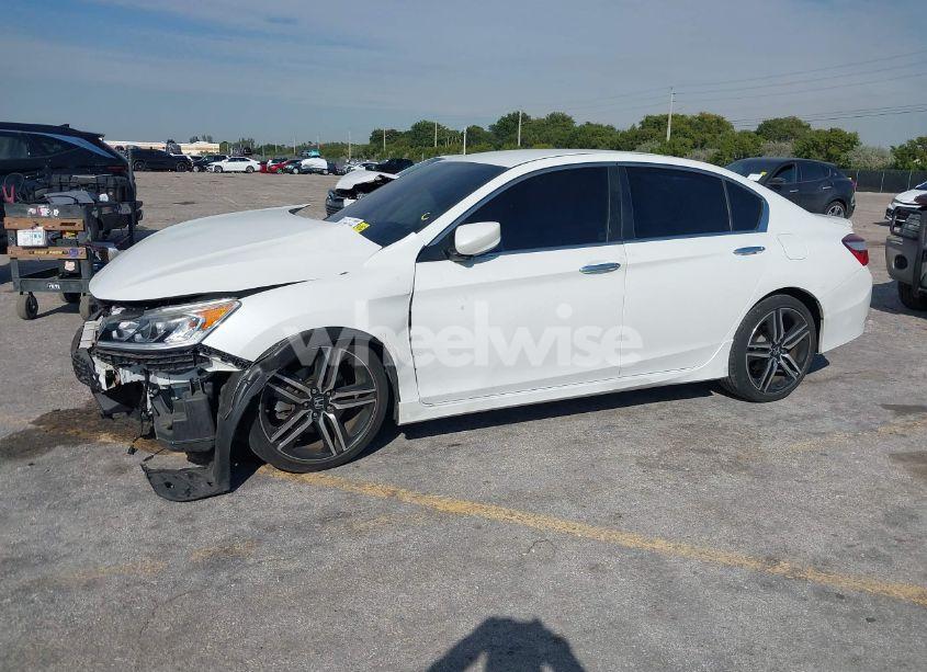Photo 2 of 2017 Honda Accord SPORT (VIN 1HGCR2F50HA281936)