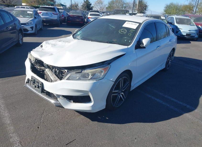 Photo 2 of 2017 Honda Accord SPORT (VIN 1HGCR2F50HA290040)