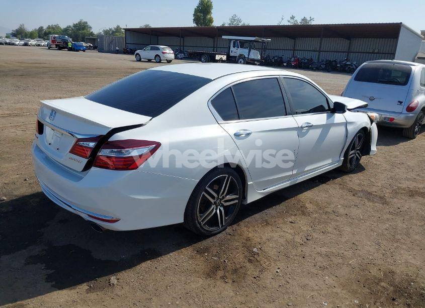 Photo 4 of 2016 Honda Accord SPORT (VIN 1HGCR2F51GA119490)