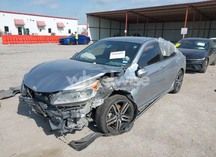 Photo 2 of 2016 Honda Accord SPORT (VIN 1HGCR2F51GA149119)