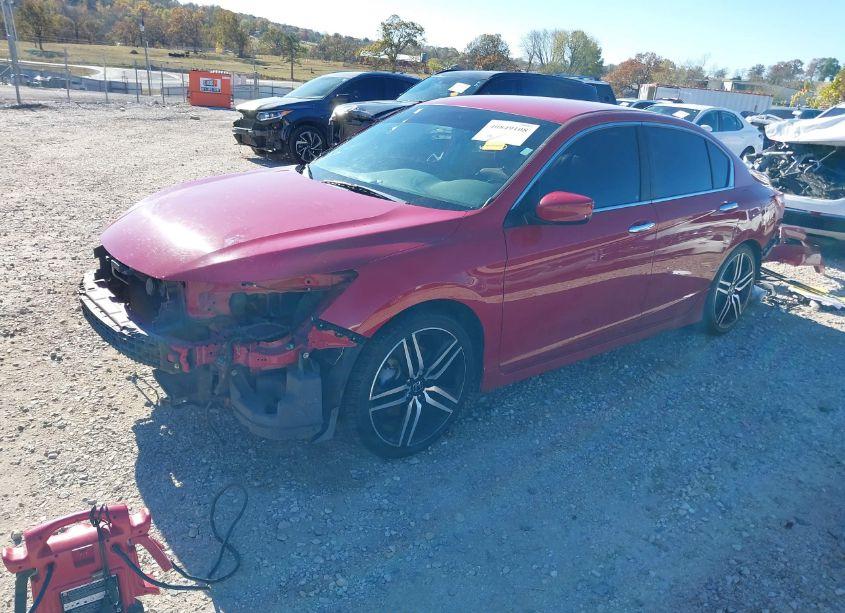 Photo 2 of 2016 Honda Accord SPORT (VIN 1HGCR2F51GA228192)