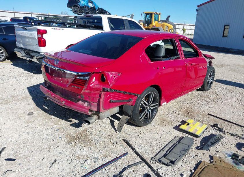 Photo 4 of 2016 Honda Accord SPORT (VIN 1HGCR2F51GA228192)