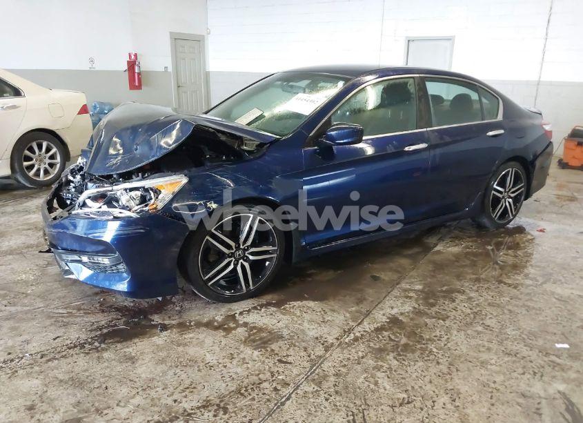 Photo 2 of 2017 Honda Accord SPORT (VIN 1HGCR2F51HA016118)