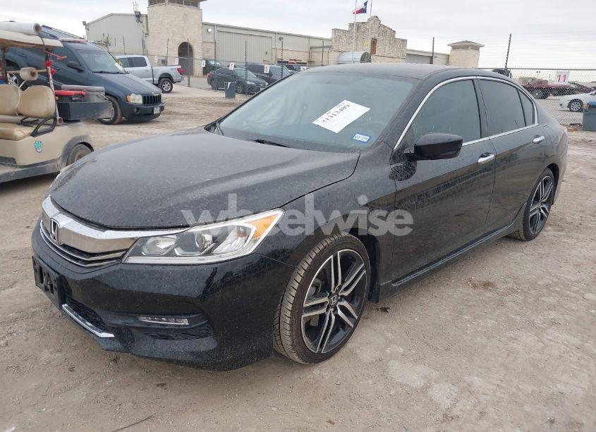 Photo 2 of 2017 Honda Accord SPORT (VIN 1HGCR2F51HA058594)