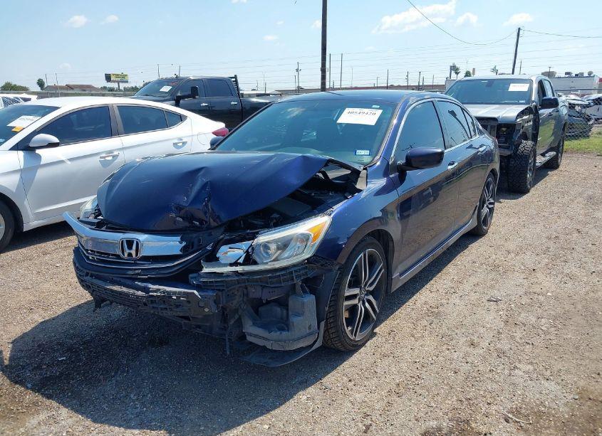 Photo 2 of 2017 Honda Accord SPORT (VIN 1HGCR2F51HA088890)