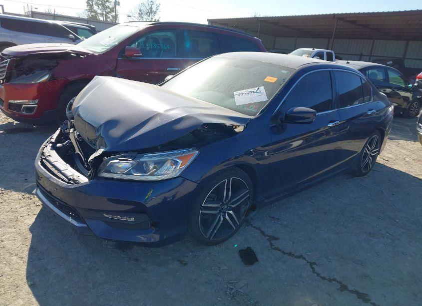 Photo 2 of 2017 Honda Accord SPORT (VIN 1HGCR2F51HA297093)