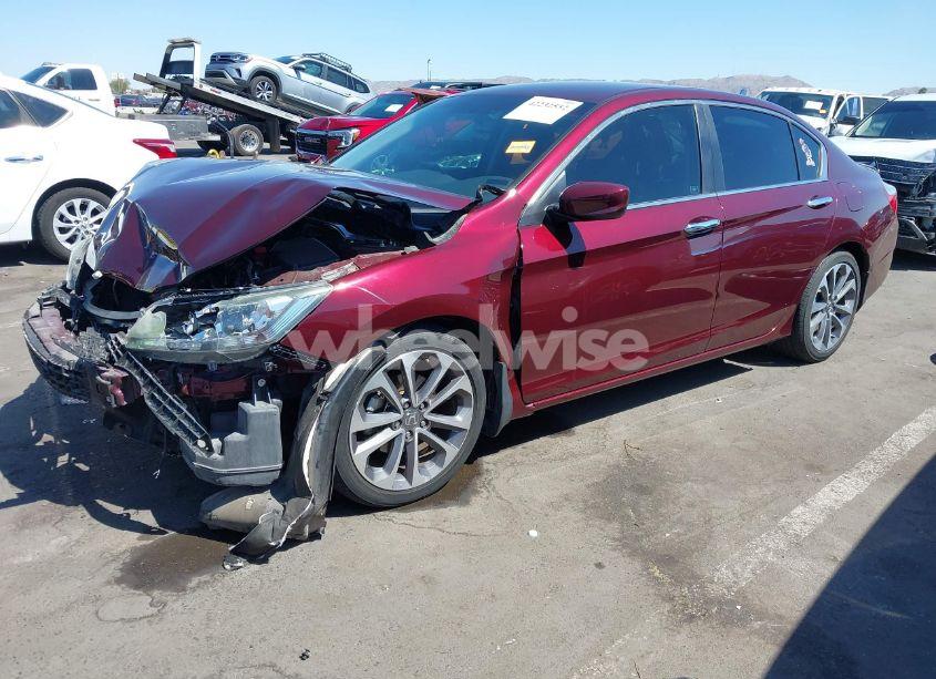 Photo 2 of 2015 Honda Accord SPORT (VIN 1HGCR2F52FA148138)