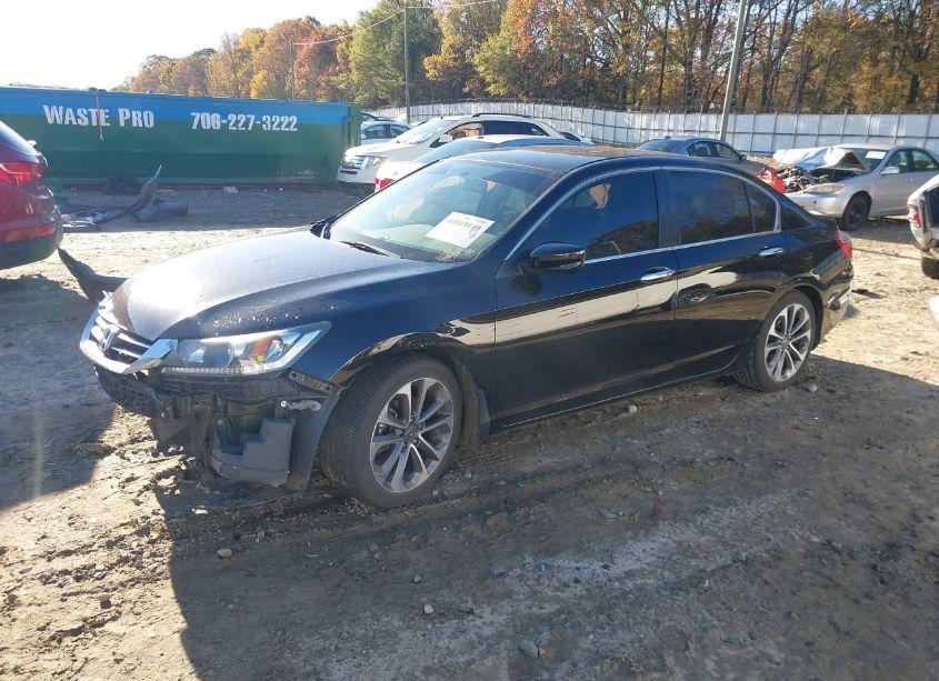 Photo 2 of 2015 Honda Accord SPORT (VIN 1HGCR2F52FA263953)