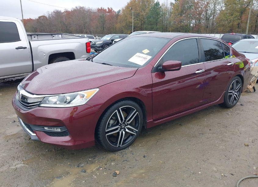 Photo 2 of 2016 Honda Accord SPORT (VIN 1HGCR2F52GA051443)