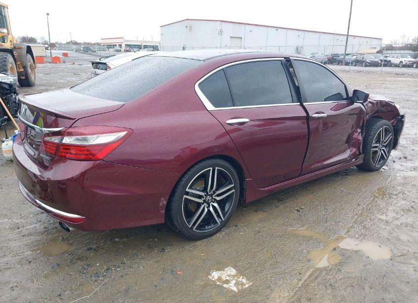 Photo 4 of 2016 Honda Accord SPORT (VIN 1HGCR2F52GA051443)
