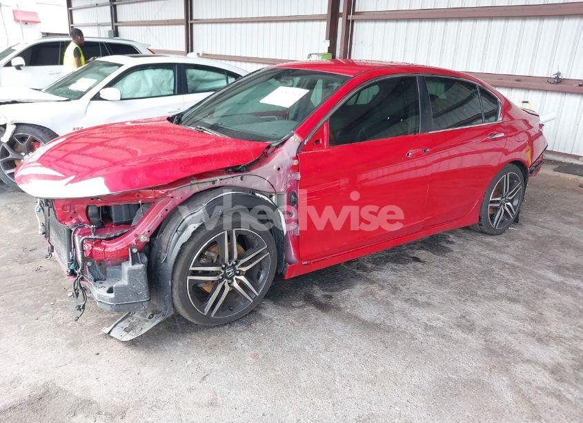 Photo 2 of 2016 Honda Accord SPORT (VIN 1HGCR2F52GA096561)