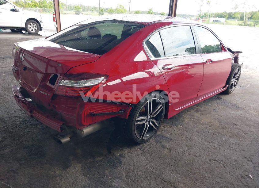 Photo 4 of 2016 Honda Accord SPORT (VIN 1HGCR2F52GA096561)